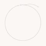 Essential Rope Chain Necklace in Silver